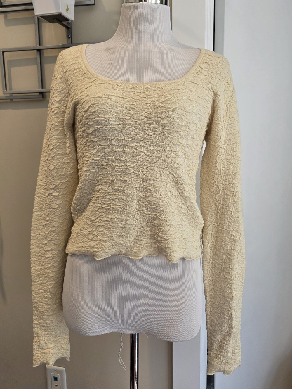 Natural Life NWT Danielle Top Cream Size L